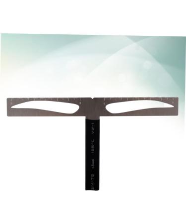 SKISUNO Eyebrow Ruler for Reusable Positioning Eyebrow Three-point Balance Stencil Kit Ruler One-word Caliper Eyebrows - Buy Online on GoSupps.com