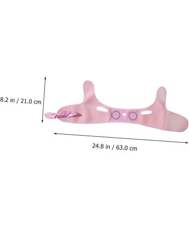 Angoily 1pc Thin - Lift Strap Lift Belt Chin Strap V Cute Belt Skin Lifting Strap -lifting Artifact Body Gems Chest Lifting Belt Pink Neoprene Plus Nylon Mesh - Buy Online on GoSupps.com