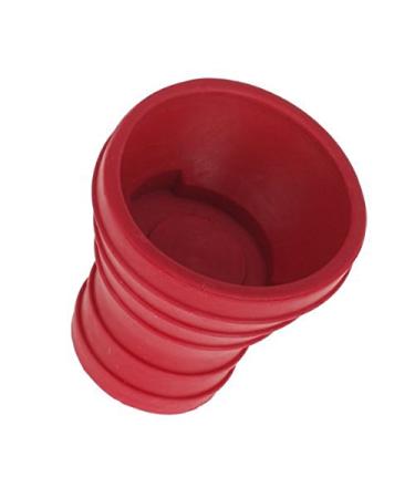 NUOBESTY Golf Ball Pick-up Suction Cup Grabber Rubber(Red)