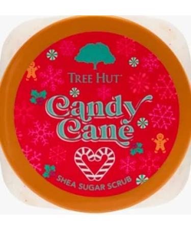 Tree Hut Holiday Candy Cane Shea Sugar Scrub 18 oz (SET OF 2) - Pack of 2 - Buy Online on GoSupps.com