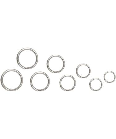Lurrose 200pcs Small Jump Split Loop Mm Steel Circle Xmm Key Rings Bulk for Diy Buckle Jewelry Necklace As Shown Size 7 - Buy Online on GoSupps.com