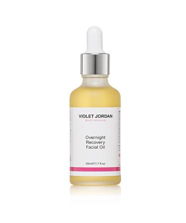 VIOLET JORDAN Overnight Recovery Facial Oil - Natural Retinol and Antioxidants to Combat Dry Skin - Hydrates and Moisturise - Skincare Older Women & Mature Skin