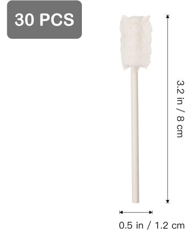 Healifty 30pcs Baby Toothbrushes and Tongue Cleaners - Disposable Mouth Swabs for Infant Oral Cleaning - Buy Online on GoSupps.com