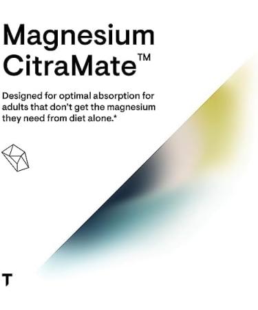 Premium Magnesium Citramate 90 Vegetarian Capsules - Natural Mineral Supplement - Buy Online on GoSupps.com