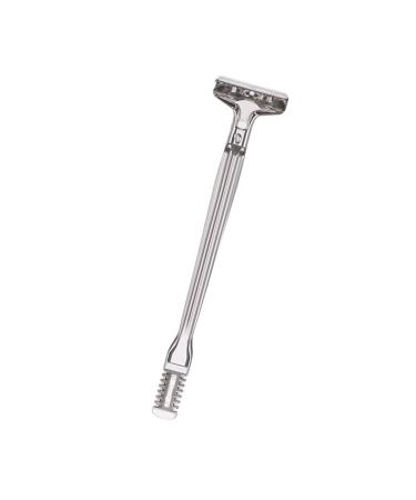 YUGSHNKFC 2 in 1 Nose Hair Trimmer Manual Nose Hair Cutter Double Head Rotating Nose Hair Trimmer Women and Men