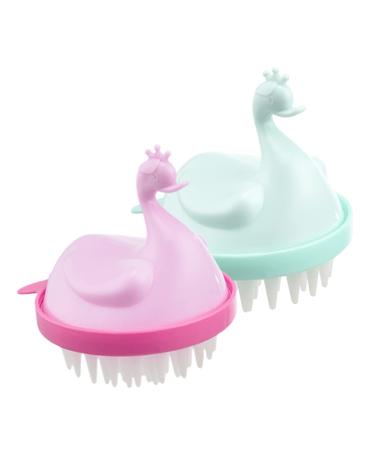 Tovinanna 2st massage shampoo comb shampoo bar for curly hair shampoo massage brush shower with scalp brush scalee brushcases massage comb child scrubbing no hair damage pp