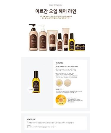 Skin Food Argan Oil Repair Plus Heat Serum in Oil - Nourishing Hair Treatment - Buy Online on GoSupps.com