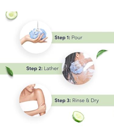 Do.vee Refreshing Body Wash - Cucumber & Green Tea Scent for All Skin Types | 250ml - Smooth Skin - Buy Online on GoSupps.com