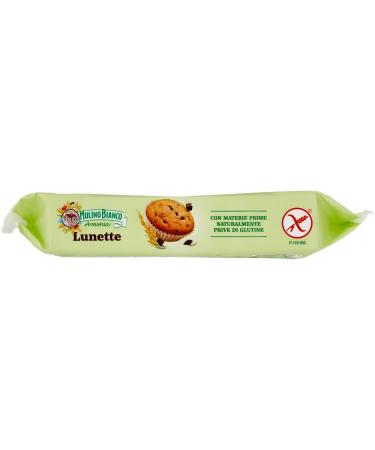  Mulino Bianco Mulino Bianco Lunette Tortina Senza Glutine Pack of 3 gluten-free cakes with wholegrain rice flour and chocolate chips 140g pack each pack contains 4 cakes + Polpa di Pomodoro - Buy Online on GoSupps.com