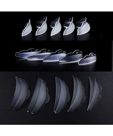 RIYAN 20 Pairs Eyelash Lift Silicone Pads Set Eye Lash Extension Lift Perming Kit Tool Curl Pads(Blue) - Buy Online on GoSupps.com