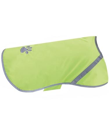 Reflecting dog warning vest - robust ver.Sizes - reflector vest with lining fabric - safety vest dogs jacket coat m neon yellow