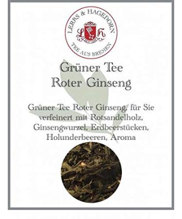 Lerbs & Hagedorn Red Ginseng Green Tea 250g