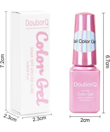 7ml Soak Off Gel Nail Polish Semi Permanent Solid Lamp Varnishes Manicure Top Coat DIY UV Base Nails - (Color: 37) - Buy Online on GoSupps.com