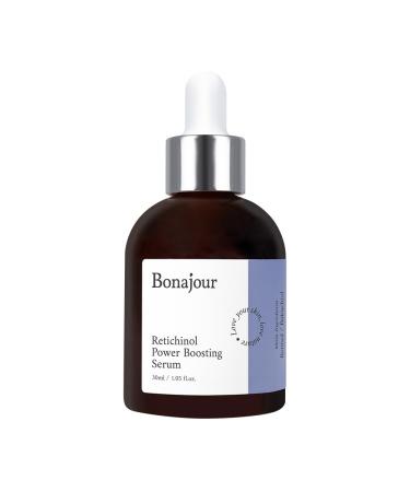 BONAJOUR Retichinol Power Boosting Serum with Retinol and Bakuchiol - Anti-Aging Wrinkle Care Enlarged Pores Hyperpigmentation Improvement 1.05 fl.oz