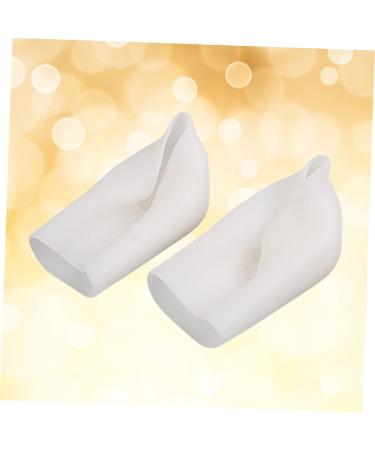 NOLITOY 2 Pairs Silicone Heel Lift Pads - Height Increasing Insole & Cushion for Comfort | International Shipping Available - Buy Online on GoSupps.com