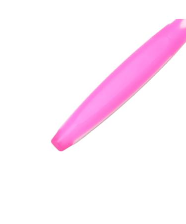 10-Piece Silicone Tongue Scraper Set - Dual Action Oral Hygiene Tool for Adults & Kids - Long Handle Pink - Buy Online on GoSupps.com