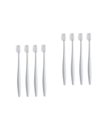 Tovinanna 8 STK toothbrushes for home women's toothbrush ergonomic toothbrush tooth hygiene oral hygiene Environmentally friendly toothbrush brisk toothbrush handbook department store needs stock
