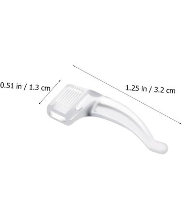 Doitool 60 Pairs Non-Slip Silicone Glasses Hook Holders - Sunglasses Accessories for Glasses Protection - Ear Bracket Tips in White (3 Packs) - Buy Online on GoSupps.com