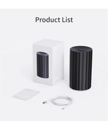 Tiandirenhe 100ml Mini Humidifier & Aromatherapy Diffuser - 7 Color LED Light for Home Office & Bedroom - Buy Online on GoSupps.com