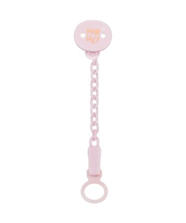 All You Can Clip Pacifier Chain Soft Pacifier Clip for Girls Soft Chain Pacifier Holder for Newborns Pink - Buy Online on GoSupps.com