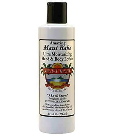 Maui Babe Moisturizing Hand and Body Lotion  8 Fluid Ounce