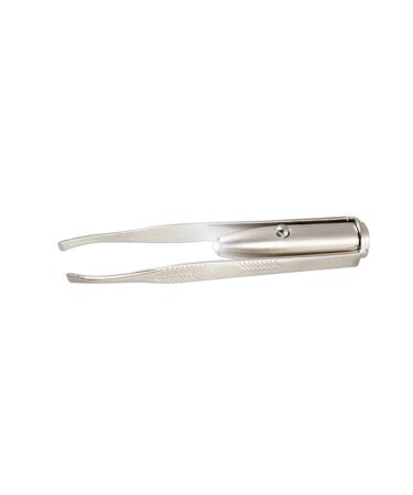 FRCOLOR LED Eyebrow Tweezer Eyebrow Hair Removal Tweezer Eyebrow Tweezer LED Light Eyelash Tweezer Tweezers Eyebrow Clip Stainless Steel Tweezers