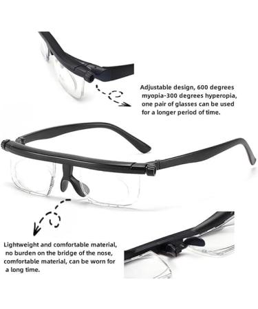 Upgrade Deefocus Adjustable Glasses | Focus & Dial Vision for Men & Women - 2pcs - Buy Online on GoSupps.com