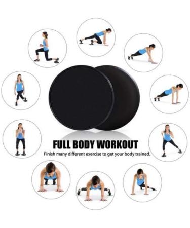 Core Sliders Fitness Device - Full Body Training Yoga & Pilates Floor Gliders for Home Workouts - Buy Online on GoSupps.com