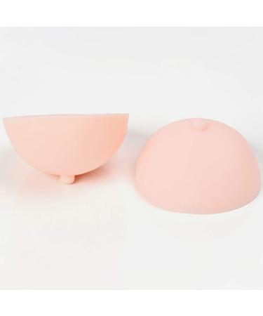 EXCEART Practice Skin Silicone Breast Plate Fake Boobs Mastectomy Prosthesis Silicone Breast Mold 3D Chest Tattoo Practical Tool for Crossdresser Transgender Costume - Buy Online on GoSupps.com