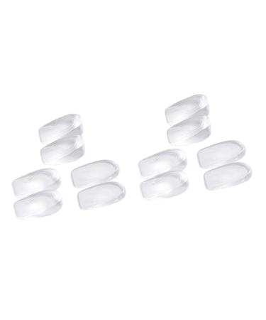 FRCOLOR 6 Pairs Invisible Insole Lifting Insole Height Insoles Shoe Lift Inserts Height Increasing Insoles Height Increase Insole Elevator Lifts Shoe Inserts Height Increase Insert Heel As Shownx2pcs Size 1x2pcs