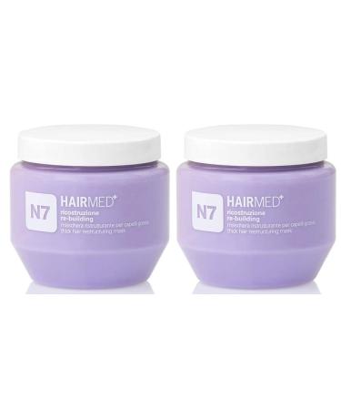 HAIRMED N7 - Professional Hair Reconstruction - Re-educating Hair Mask - Hairmed - BI-PAK 250 ml x2