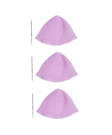 FRCOLOR Silicone Cap Hair Strands Hair Wire Dye Hair Colour Set Hair Dye Gloves Hair Bleaching Cap Protective Hat Tool Dyeing Cap Colouring Cap Thickening Highlighter Hat Pink