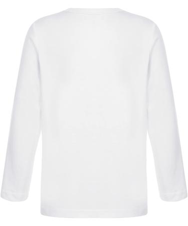 Yhong Kids White Thermal Underwear Top | Long Sleeve Cotton Pullover Sweatshirt - Buy Online on GoSupps.com