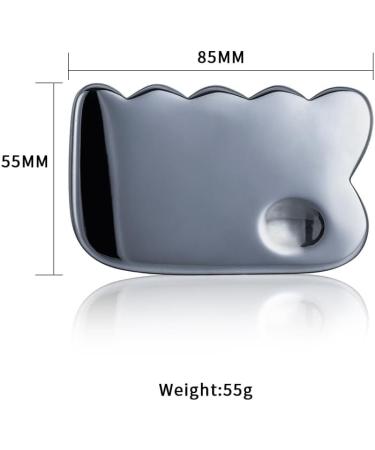 Terahertz Gua Sha Massager | Lymphatic Drainage Energy Tool | Skin Massage Comb for Beauty & Wellness - Buy Online on GoSupps.com