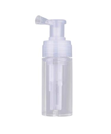 AKOAK 1 Pack 110ml Portable Detachable Travel Spray Bottle PET Cosmetic Bottle Transparent Dry Powder Spray Bottle