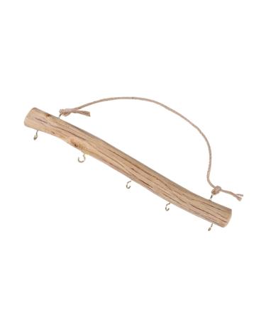 CAXUSD Earring Stand Wall Mounted Hooks Key Necklace Earrings Hanging Organizer Pendant Jewelry Storage Box