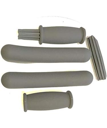 Dr. Safe Replacement Crutch Pads (6 PCS) Cushion and Hand Grip Padding for Walking Arm Crutches - Soft Underarm Cushion Standard Aluminum Crutches Accessories Fits for Adults and Kids - Buy Online on GoSupps.com