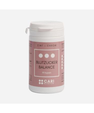 BLOOD SUGAR BALANCE | 90 cinnamon capsules with chromium | insulin resistance & blood sugar regulation | vegan & made in Germany