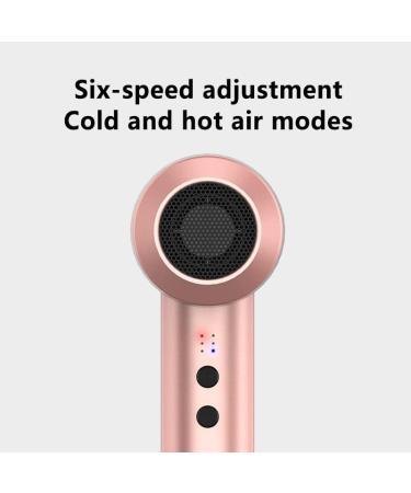 Cordless Hair Dryer Portable Rechargeable Wireless Battery Hairdryer for Women Men Kids Travel Camping Low-Heat Hair Care Blow Dryer C - Buy Online on GoSupps.com