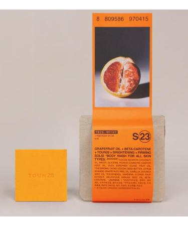 TOUN28 Solid Body Wash Soap - Moisturizing Grapefruit Oil | Natural Bar Soap for Healthy Skin - Shop Internationally - Buy Online on GoSupps.com