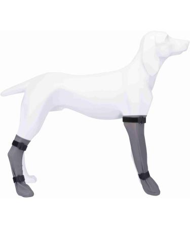 Trixie 19433 Silicone Protective Sock - Grey | Size L (10 cm/40 cm) | International Shipping Available - Buy Online on GoSupps.com