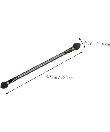 Ipetboom 90 Pcs Double Ended Eyeshadow Brush Eyeshadow Stick Bling Makeup Brushes Eye Shadow Brush Blush 12x1cmx3pcs Blackx3pcs - Buy Online on GoSupps.com