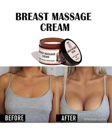 BlueQueen Breast Enhancement Cream - Natural 50g Boob Cream for Growth Lift & Firm Breasts | Gentle Formula for Bigger Breasts & Tightening | 1.76floz - Buy Online on GoSupps.com