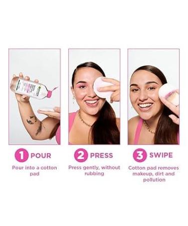 Micellar Cleansing Water - Gentle Makeup Remover for Sensitive Skin | Vegan & Dermatologically Tested | 125ml - Buy Online on GoSupps.com