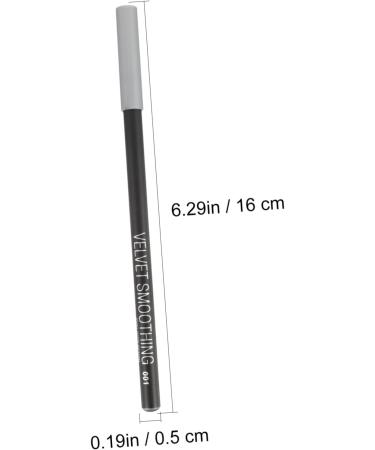 FRCOLOR 12pcs Black Eyeliner 1 Eyebrow Pencil Black Eyeliners Eye Beauty Pens Wooden Pole Eye Shadow Girl - Buy Online on GoSupps.com