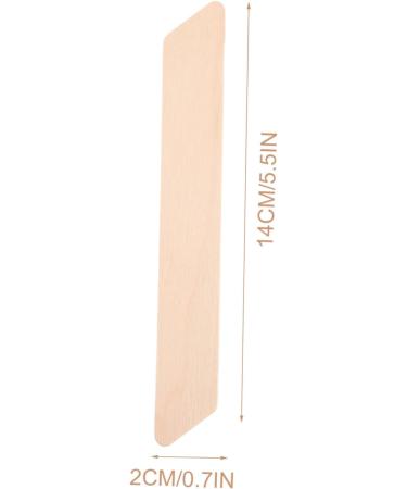 COOPHYA 150 Pieces Wax Sticks for Hair Removal | Wooden Irregular Spatulas - Premium Quality & International Shipping - Buy Online on GoSupps.com