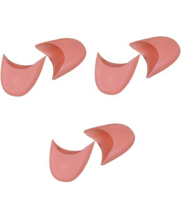 FOMIYES 3 Pairs Foot Separating Socks & Silicone Toe Caps - Protective Forefoot Cushion Inserts for Comfort & Care - Buy Online on GoSupps.com