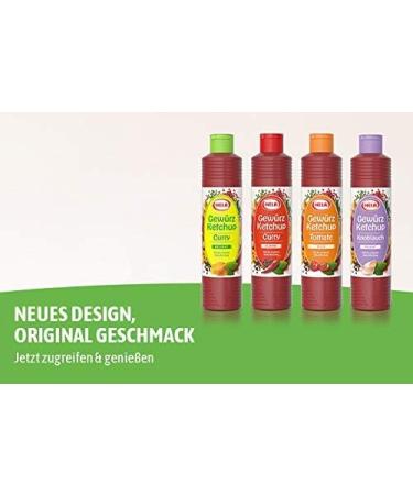 Authentic Hela German Curry Ketchup | Classic Spicy Hot Flavor | 300 ml Bottle | Made in Germany Since 1963 - Buy Online on GoSupps.com
