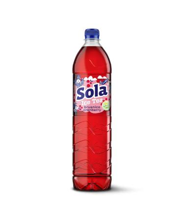 Sola the Real Taste - Made with real ingredients and with a pressed taste (cranberry 1.5 l) cranberry 1 piece (6 -pack)