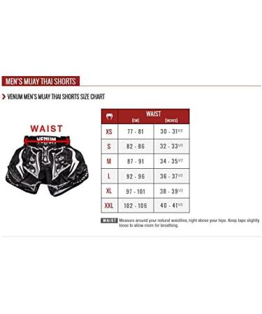 Venum Bangkok Inferno Muay Thai Shorts - X-Large Matte/Black - Buy Online on GoSupps.com